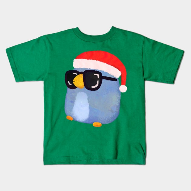 Cool for Christmas Kids T-Shirt by Surplusweird